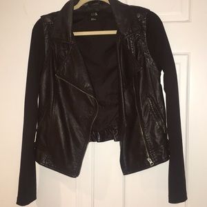 Forever 21 leather jacket size medium
